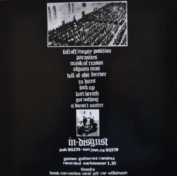 LP In Disgust: Pray For Death / Visions Of Your Own Death