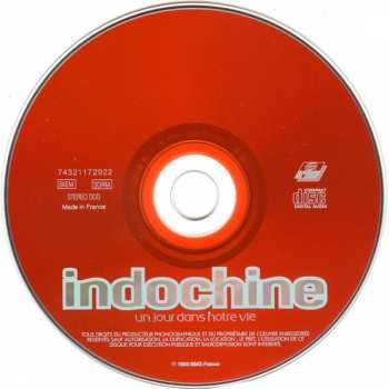 CD Indochine: Un Jour Dans Notre Vie