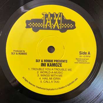 LP Ini Kamoze: Sly-&-Robbie-Presents Ini Kamoze