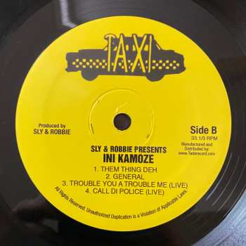 LP Ini Kamoze: Sly-&-Robbie-Presents Ini Kamoze