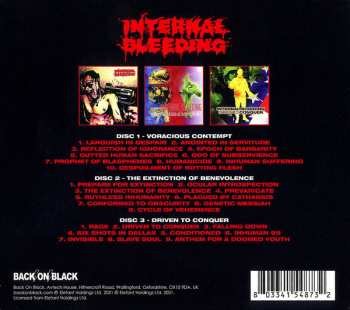 3CD/Zestaw pudełkowy Internal Bleeding: Hemorrhage 1995-1999