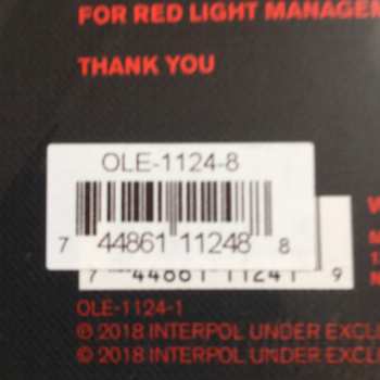 LP Interpol: Marauder LTD | CLR