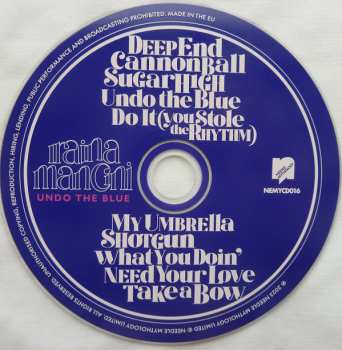 CD Iraina Mancini: Undo The Blue