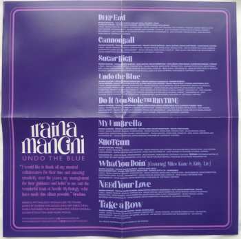 CD Iraina Mancini: Undo The Blue
