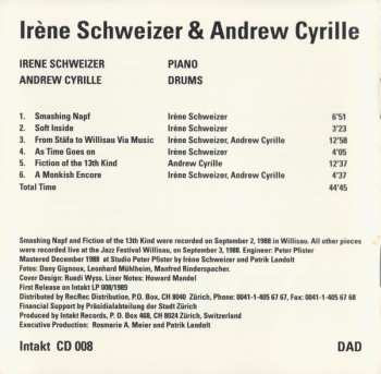 CD Andrew Cyrille: Irène Schweizer & Andrew Cyrille
