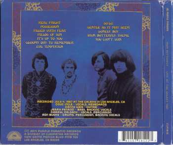 CD Iron Butterfly: Live At The Galaxy 1967
