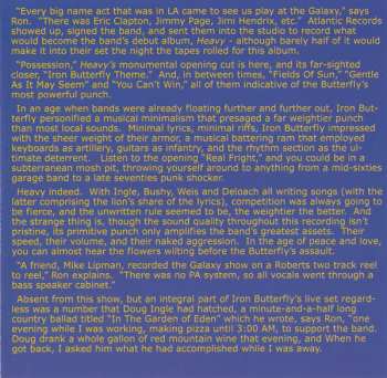 CD Iron Butterfly: Live At The Galaxy 1967