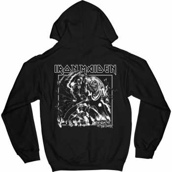 Merch Iron Maiden: Iron Maiden Unisex Pullover Hoodie: Number Of The Beast One Colour (back Print) (small) S