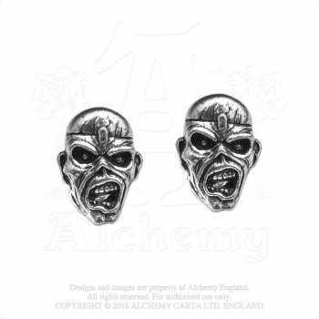 Merch Iron Maiden: Kolczyki Piece Of Mind Eddie