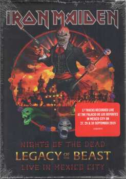 2CD Iron Maiden: Nights Of The Dead, Legacy Of The Beast Live In Mexico City DLX