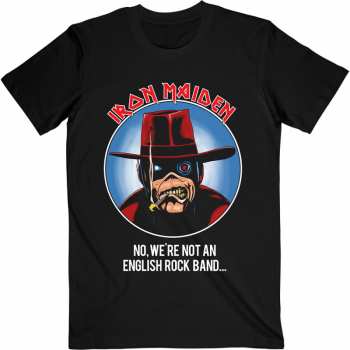 Merch Iron Maiden: Koszulka Not An English Rock Band 