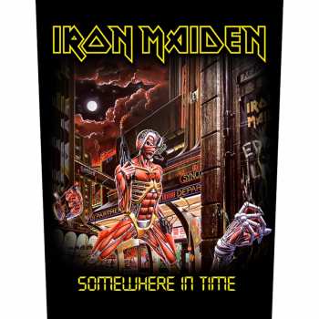 Merch Iron Maiden: Naszywka na plecach Somewhere In Time 
