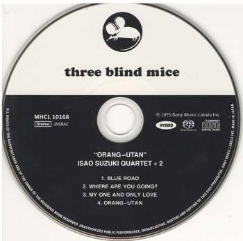 SACD Isao Suzuki Quartet: Orang-Utan