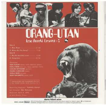 SACD Isao Suzuki Quartet: Orang-Utan