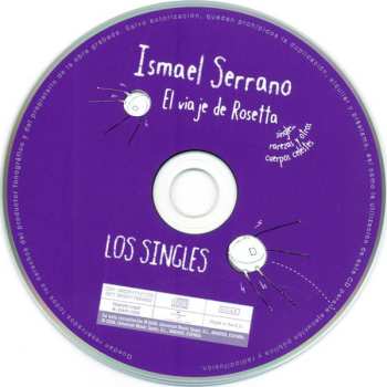 2CD/Zestaw pudełkowy Ismael Serrano: El Viaje De Rosetta - Singles, Rarezas Y Otros Cuerpos Celestes