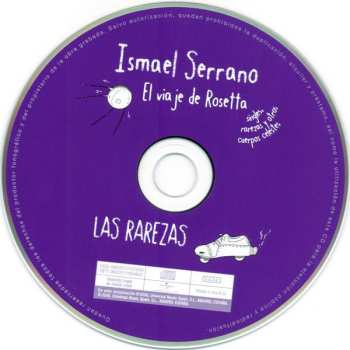 2CD/Zestaw pudełkowy Ismael Serrano: El Viaje De Rosetta - Singles, Rarezas Y Otros Cuerpos Celestes