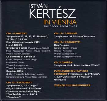 20CD/Zestaw pudełkowy/Blu-ray István Kertész: In Vienna / The Decca Recordings LTD