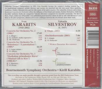 CD Bournemouth Symphony Orchestra: Concertos For Orchestra · Elegie · Abshiedsserenade