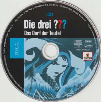 2CD Ivar Leon Menger: Die Drei ??? - Das Dorf Der Teufel