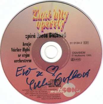 CD Václav Hybš Orchestra: Zlaté Hity Operety