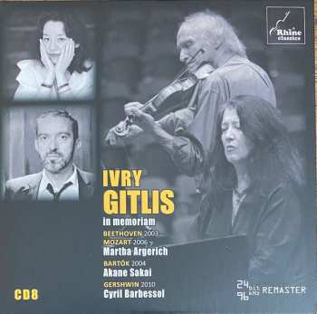 9CD/Zestaw pudełkowy Ivry Gitlis: In Memoriam / Inédits Et Introuvables