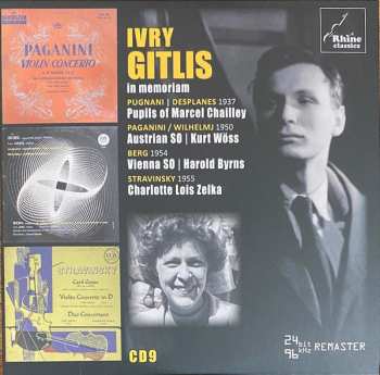 9CD/Zestaw pudełkowy Ivry Gitlis: In Memoriam / Inédits Et Introuvables