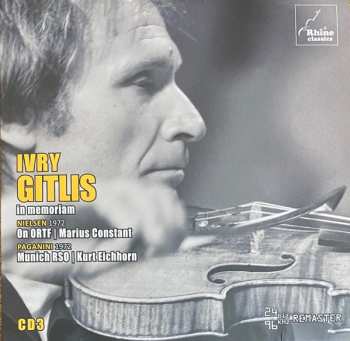 9CD/Zestaw pudełkowy Ivry Gitlis: In Memoriam / Inédits Et Introuvables
