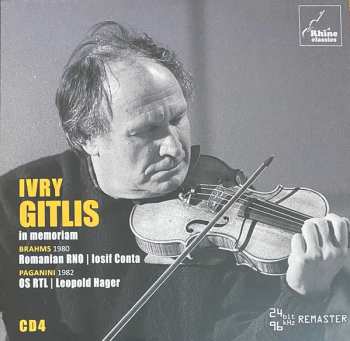 9CD/Zestaw pudełkowy Ivry Gitlis: In Memoriam / Inédits Et Introuvables