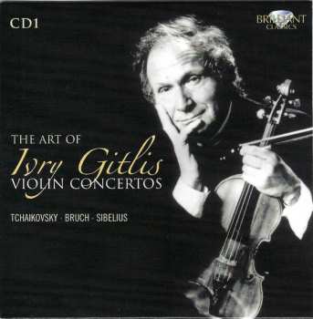 3CD/Zestaw pudełkowy Ivry Gitlis: The Art Of Ivry Gitlis Violin Concertos