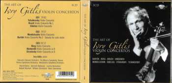 3CD/Zestaw pudełkowy Ivry Gitlis: The Art Of Ivry Gitlis Violin Concertos