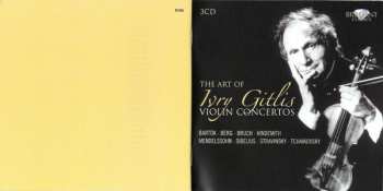 3CD/Zestaw pudełkowy Ivry Gitlis: The Art Of Ivry Gitlis Violin Concertos