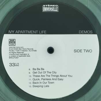LP Ivy: Apartment Life Demos CLR | LTD
