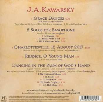 CD J.A. Kawarsky: Dancing In The Palm Of God's Hand
