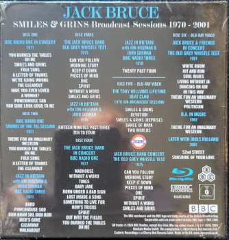 4CD/Zestaw pudełkowy/2Blu-ray Jack Bruce: Smiles And Grins (Broadcast Sessions 1970-2001)