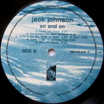 LP Jack Johnson: On And On