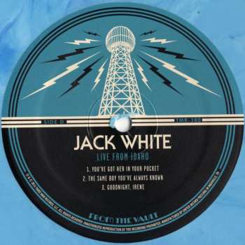 2LP/DVD/Zestaw pudełkowy Jack White: Acoustic Tour 2015 CLR | LTD