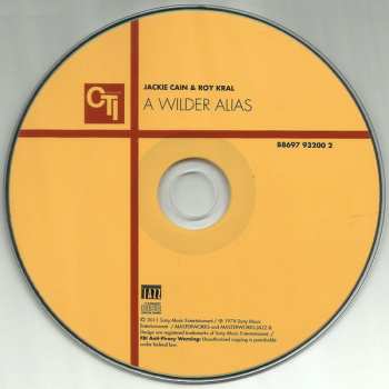 CD Jackie & Roy: A Wilder Alias