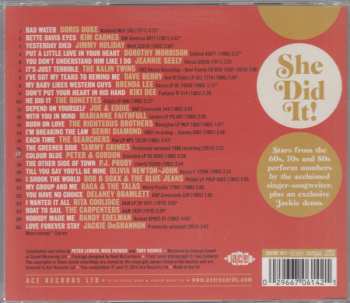 CD Jackie DeShannon: She Did It! (The Songs Of Jackie DeShannon Volume 2)