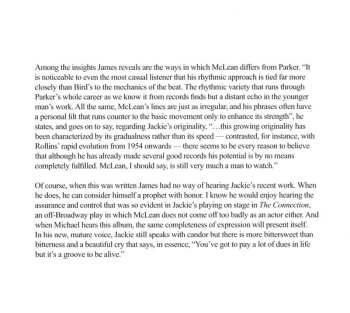 CD Jackie McLean: Swing, Swang, Swingin'