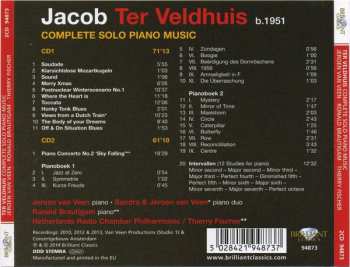 2CD Jeroen van Veen: Complete Solo Piano Music