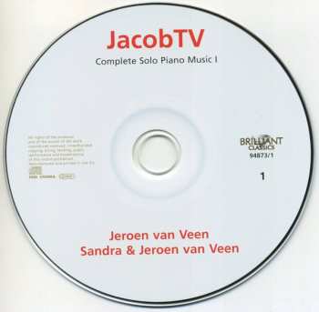 2CD Jeroen van Veen: Complete Solo Piano Music
