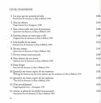 3CD/Zestaw pudełkowy Cappella Mediterranea: Motetti - Madrigali - Chansons