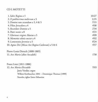 3CD/Zestaw pudełkowy Cappella Mediterranea: Motetti - Madrigali - Chansons