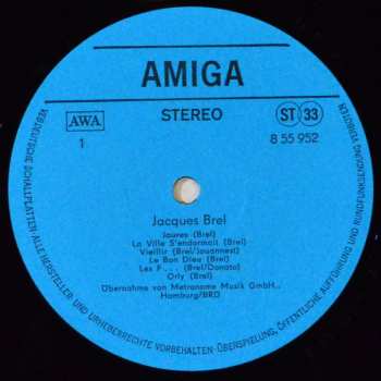 LP Jacques Brel: Jacques Brel