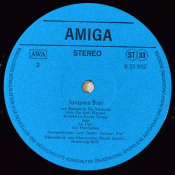 LP Jacques Brel: Jacques Brel