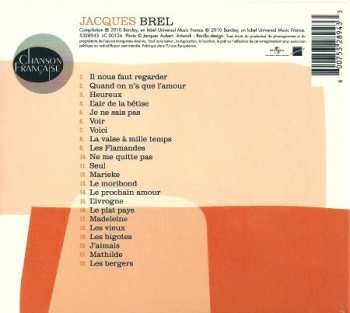 CD Jacques Brel: Chanson Française