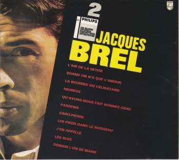 5CD/Zestaw pudełkowy Jacques Brel: Enregistrements Philips 1954-1961