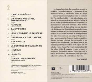 5CD/Zestaw pudełkowy Jacques Brel: Enregistrements Philips 1954-1961