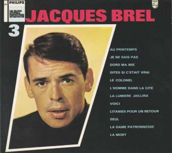5CD/Zestaw pudełkowy Jacques Brel: Enregistrements Philips 1954-1961