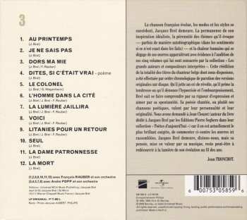 5CD/Zestaw pudełkowy Jacques Brel: Enregistrements Philips 1954-1961